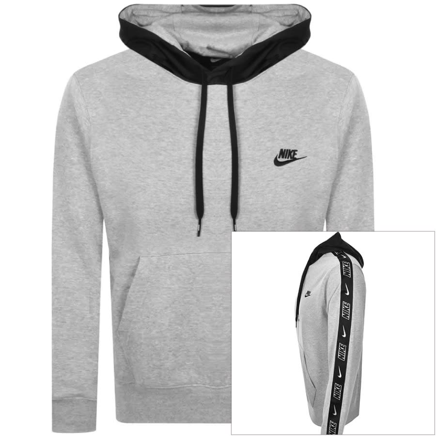 Alternative Image for ProductNike Logo Hoodie Grey1